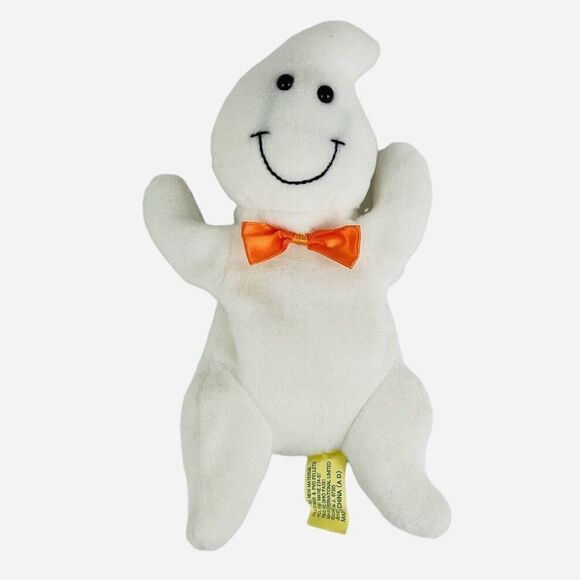 Vintage Dandee Collectors Choice Bean Bag Friends Spooky Ghost Plush Halloween - Picture 1 of 9